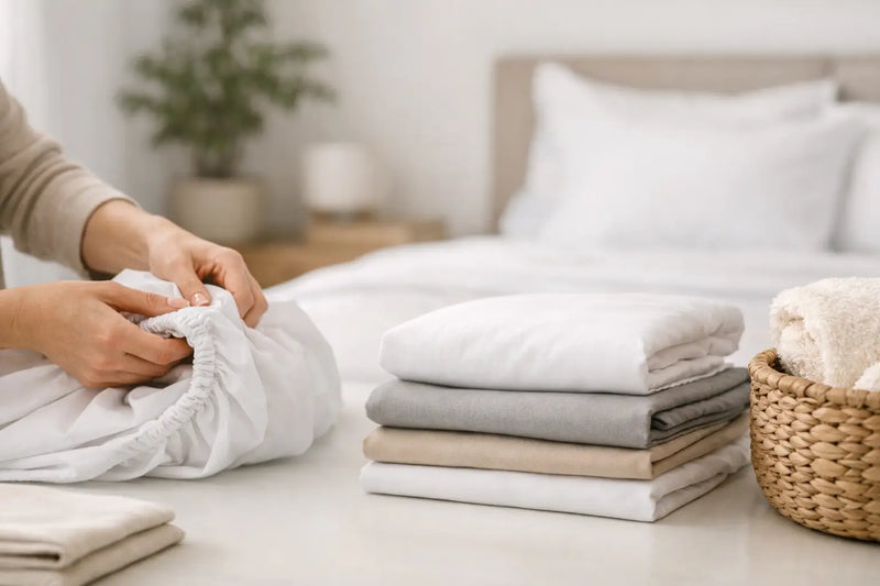 How to Fold Fitted Sheets Without the Fight