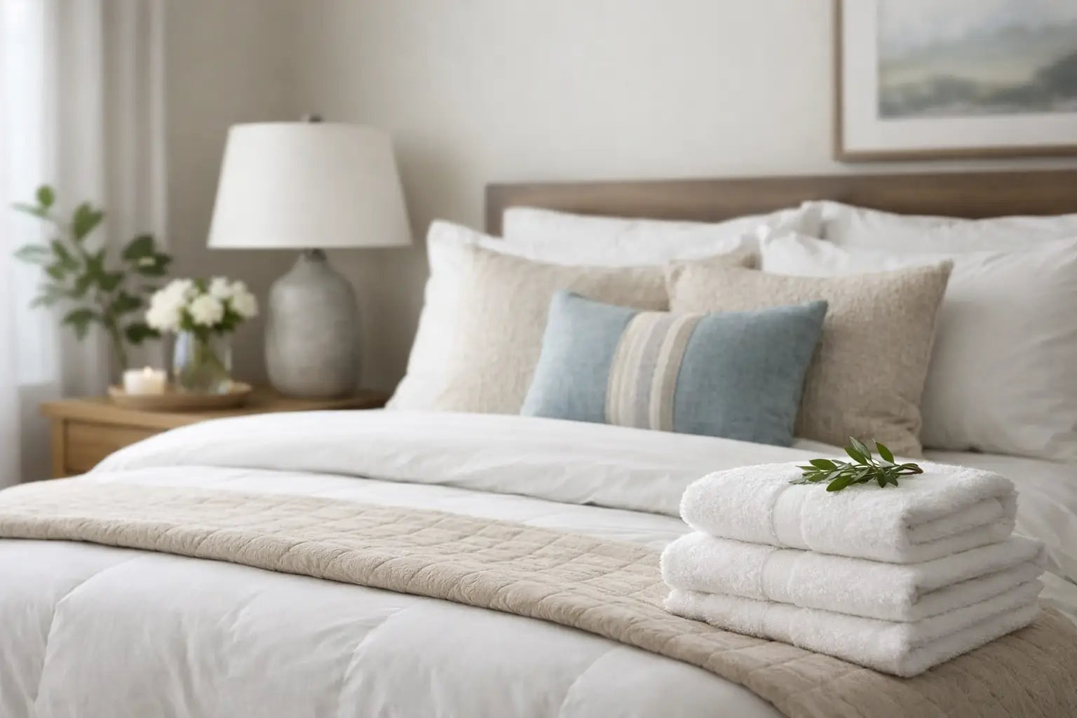Guest Room Bedding Makeover, Made to Last