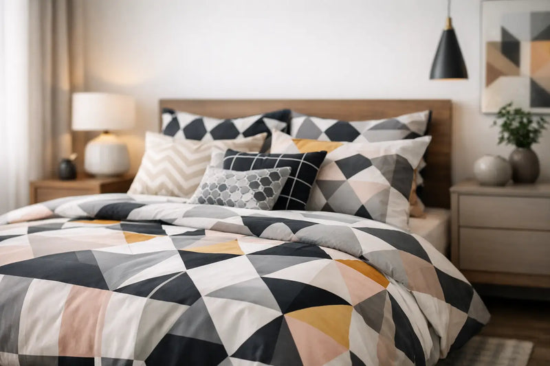 Geometric Bedding Trends for Modern Bedrooms