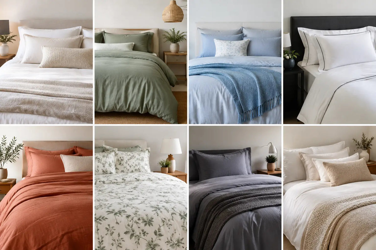 8 Modern Bedding Examples for Calm Bedrooms