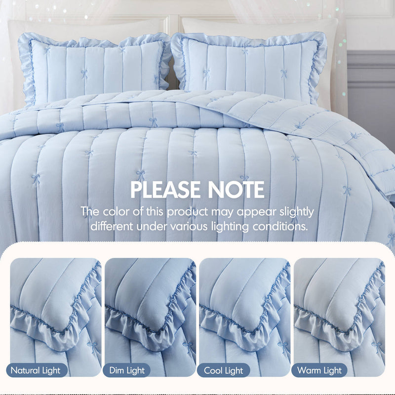 3- Piece Full/Queen Quilt Mini Set