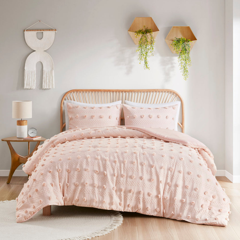 Twin/Twin XL Clip Jacquard Comforter Set Media 4