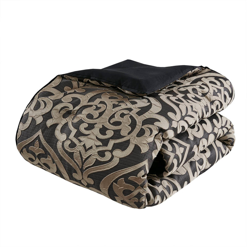 8PCS Queen Jacquard Comforter Set
