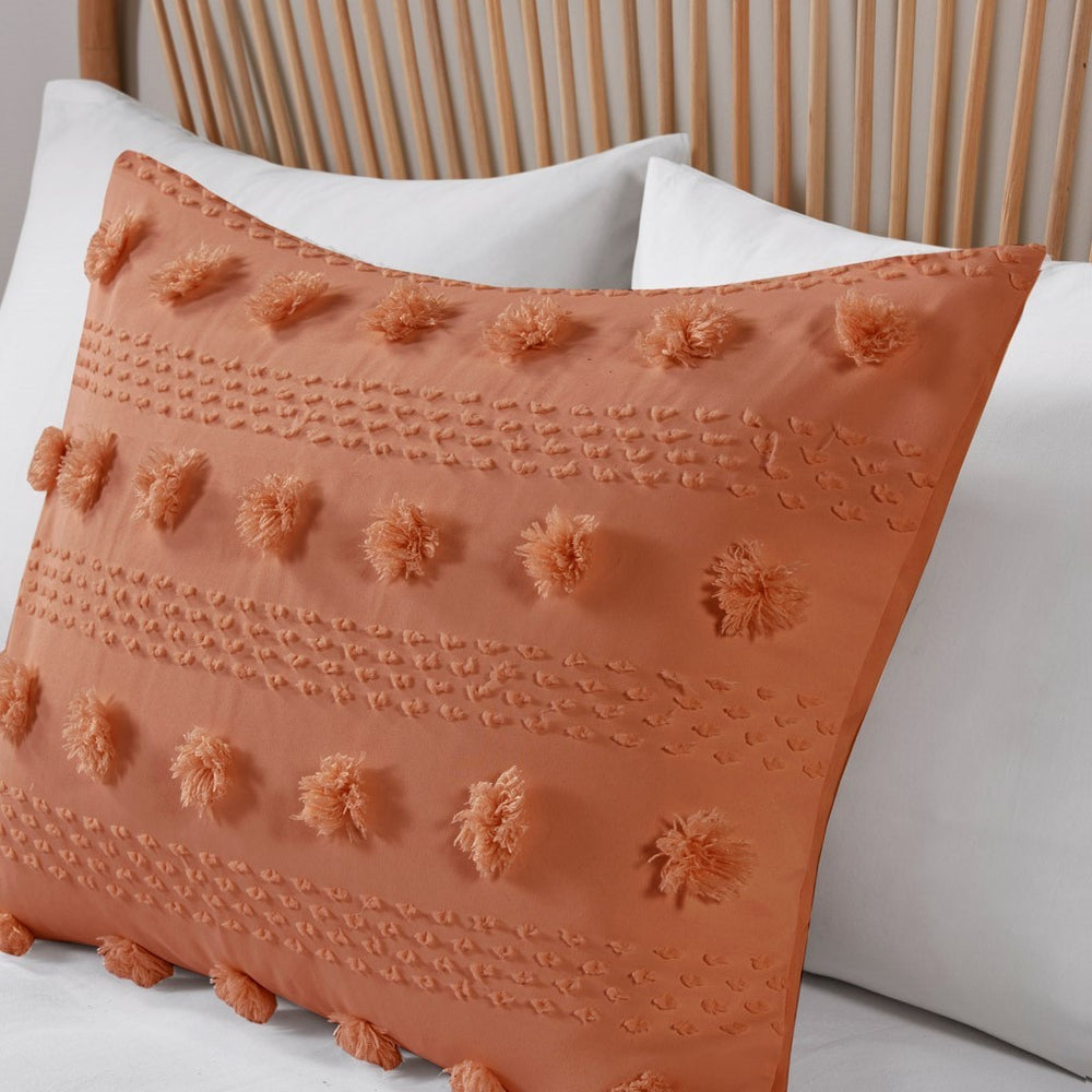 Full/Queen Clip Jacquard Comforter Set Media 8