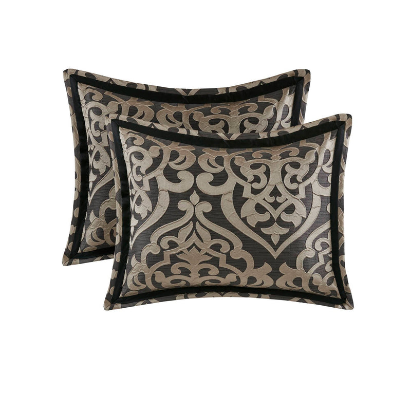 8PCS Queen Jacquard Comforter Set