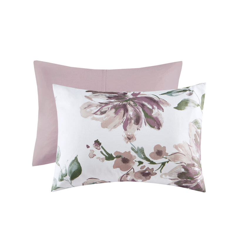 King Floral Comforter Set with Bed Sheets