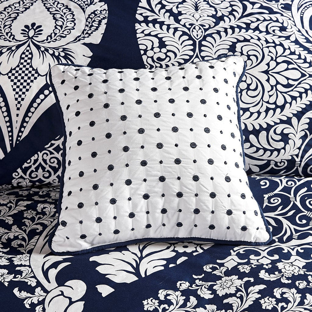 Full/Queen 6 Piece Printed Duvet Cover Set Media 7
