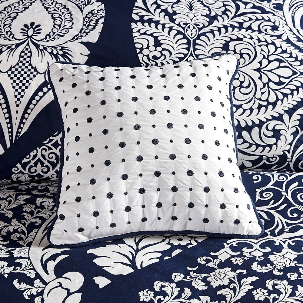 King/Cal King 6 Piece Printed Duvet Cover Set Media 7