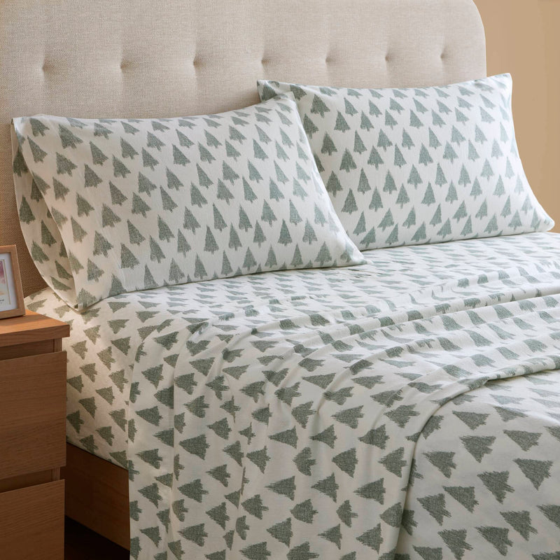 4-Piece 100% Cotton Printed Sheet Set