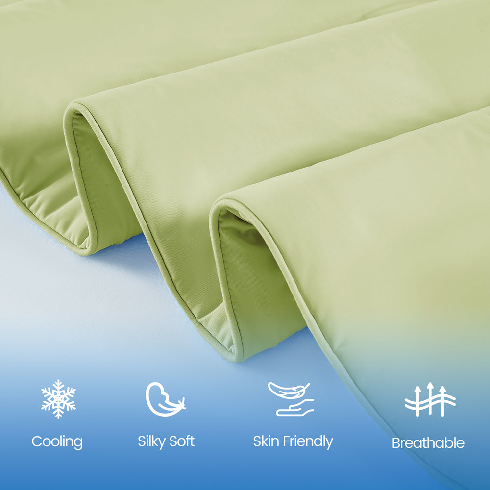 1-Piece 90x90' Cooling DA Comforter,Sage Media 7