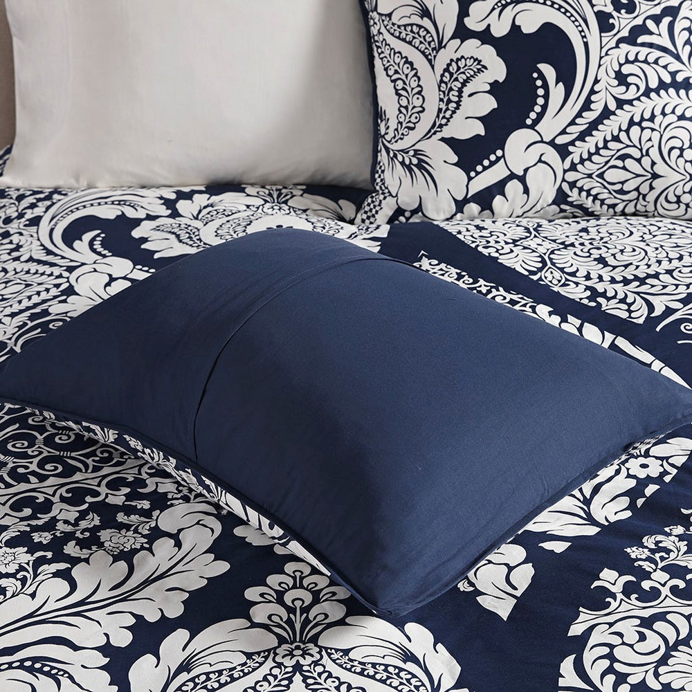 Full/Queen 6 Piece Printed Duvet Cover Set Media 11