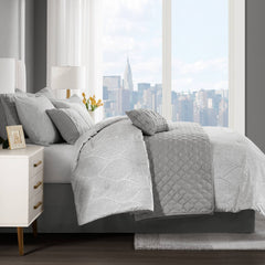 10- Piece Jacquard Comforter Set perspective