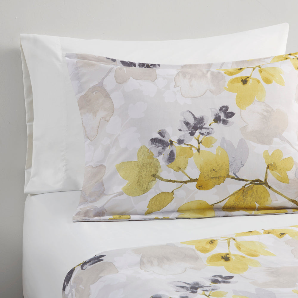Comforter Set with Bed Sheets Yellow King Media 7