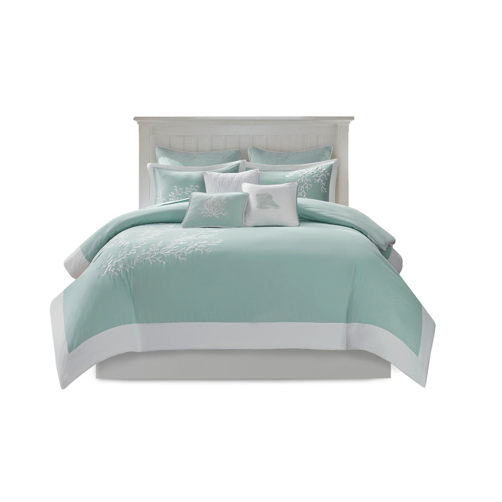 Duvet Cover Mini Set Aqua King/Cal King Media 11
