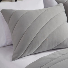 Poly Jersey Puffy Comforter Set perspective