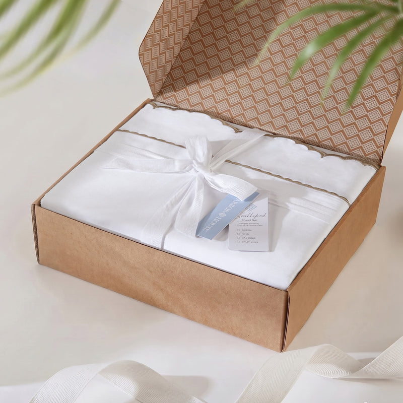 4 Pieces Cotton Sheet Set