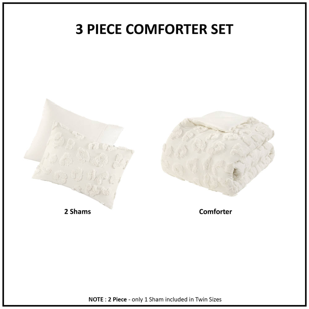 Animal Chenille Comforter Set Full/Queen Media 7