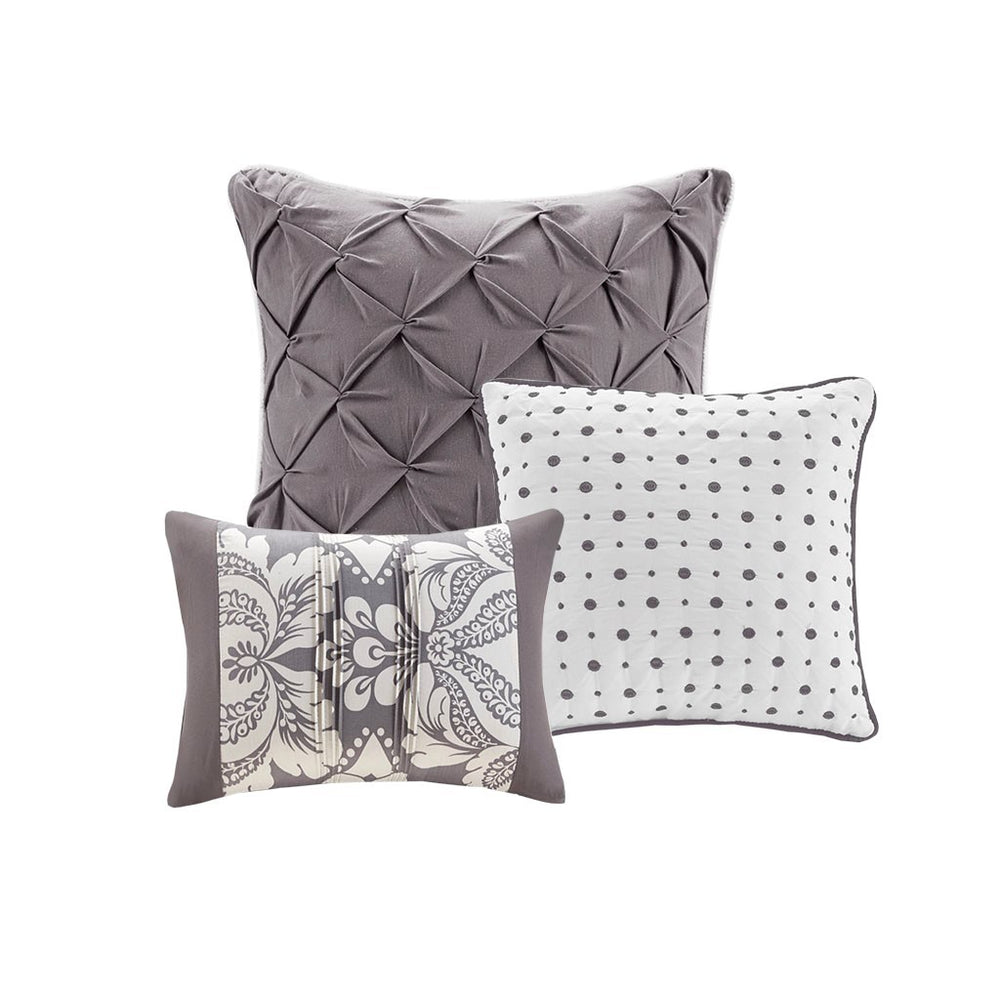 Full/Queen 6 Piece Printed Duvet Cover Set Media 15