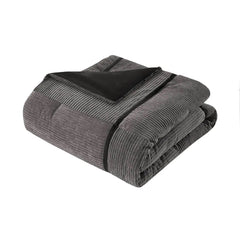 7 Piece Micro Corduroy Comforter Set perspective