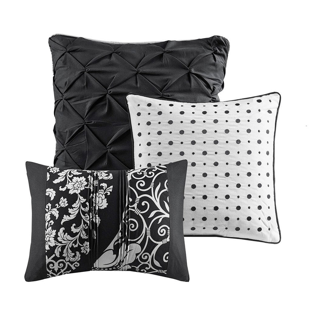 King/Cal King 6 Piece Printed Duvet Cover Set Media 15