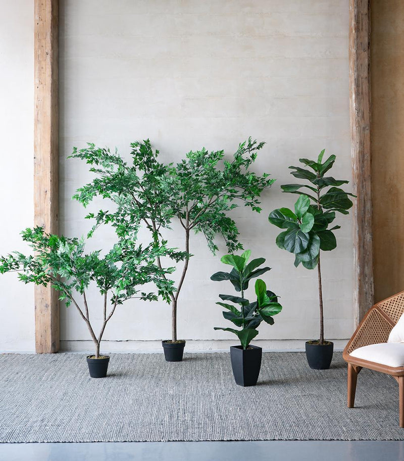 20x16x35' Artificial Fiddle-Leaf Fig Potted Plant