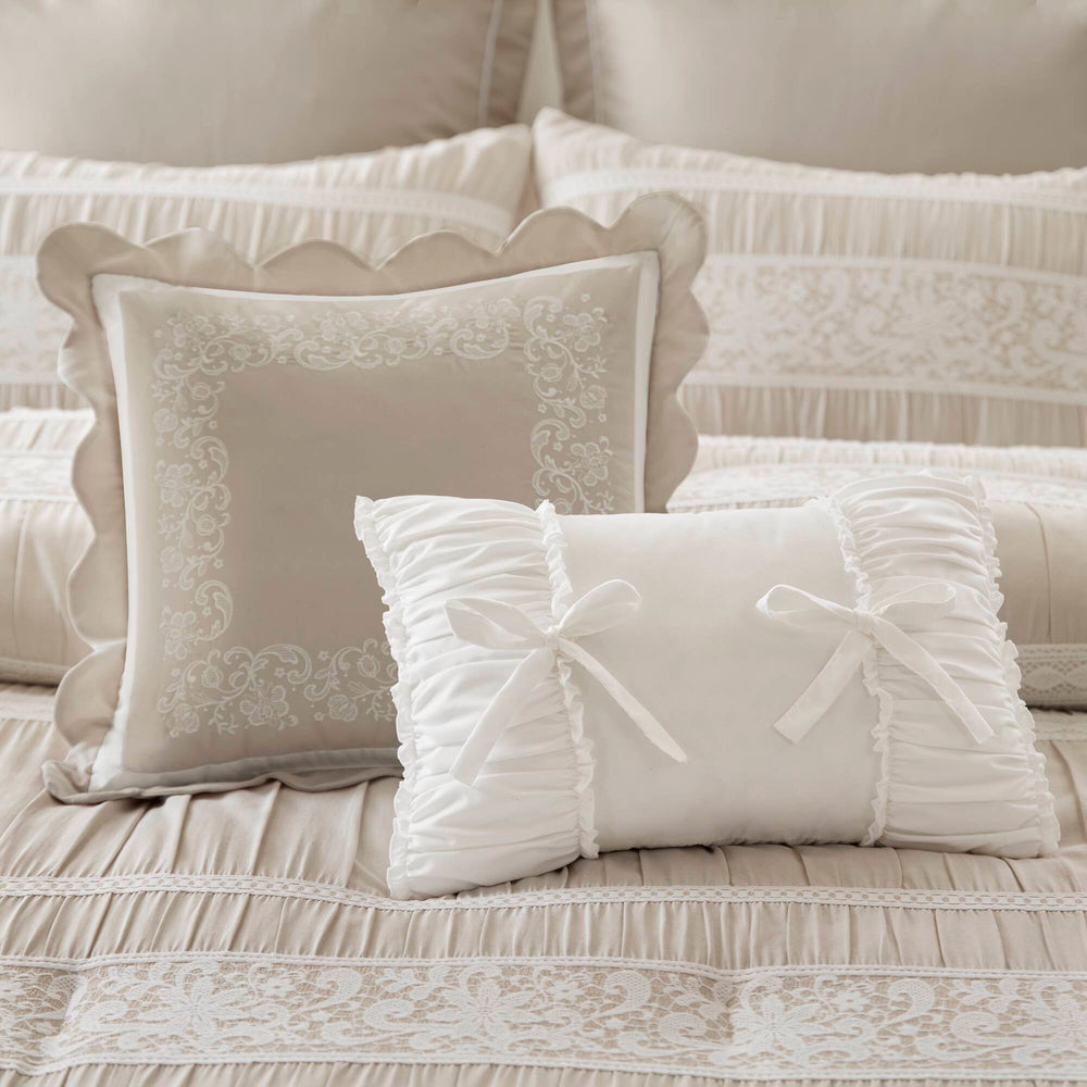 7- Piece Queen Jacquard Comforter Set Media 18
