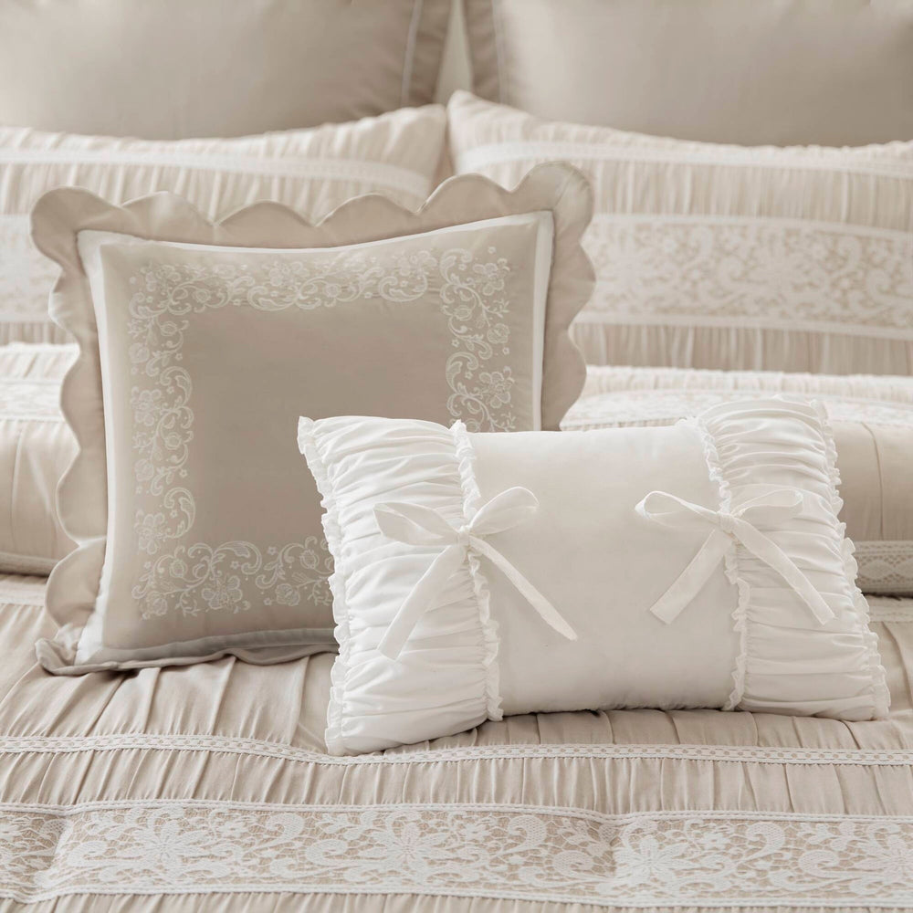 7- Piece Queen Jacquard Comforter Set Media 18
