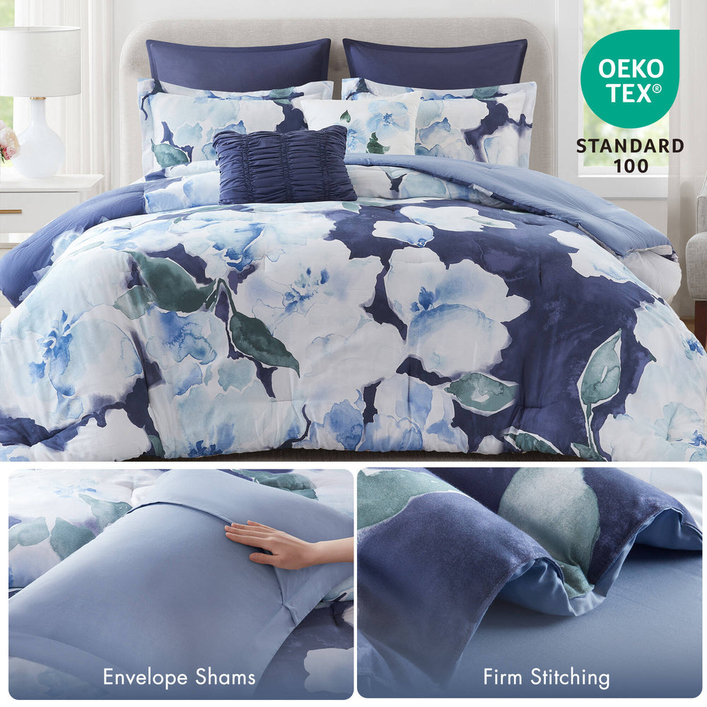 7- Piece King Comforter Set Media 5