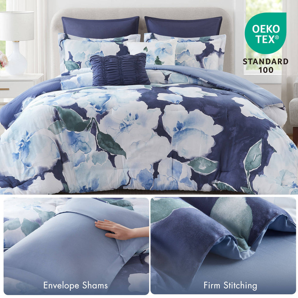 7- Piece King Comforter Set Media 5