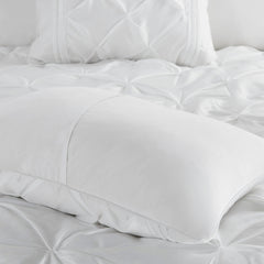 7-Piece 100% Polyester Pieced Pleated Tufted Comforter Set perspective