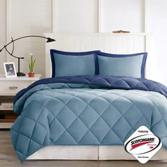 3M Scotchgard Diamond Quilting Reversible Down Alternative Comforter Set perspective