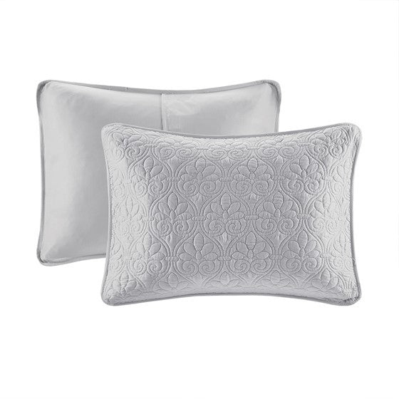 Reversible Quilt Set Grey Full/Queen Media 7
