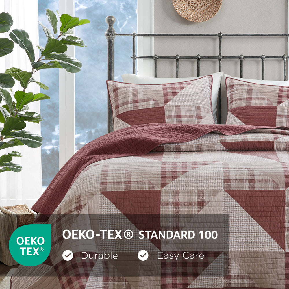 3- Piece Full/Queen Coverlet Mini Set Media 3