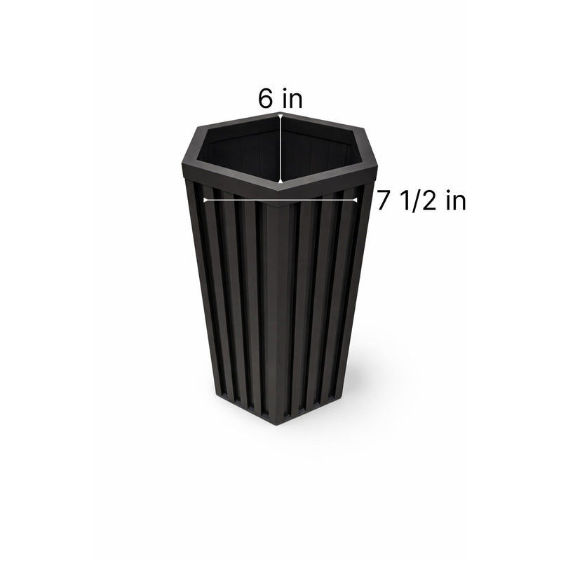Hexagon Column Planter SM - DBZ