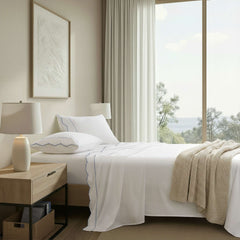 4 Pieces Cotton Sheet Set perspective