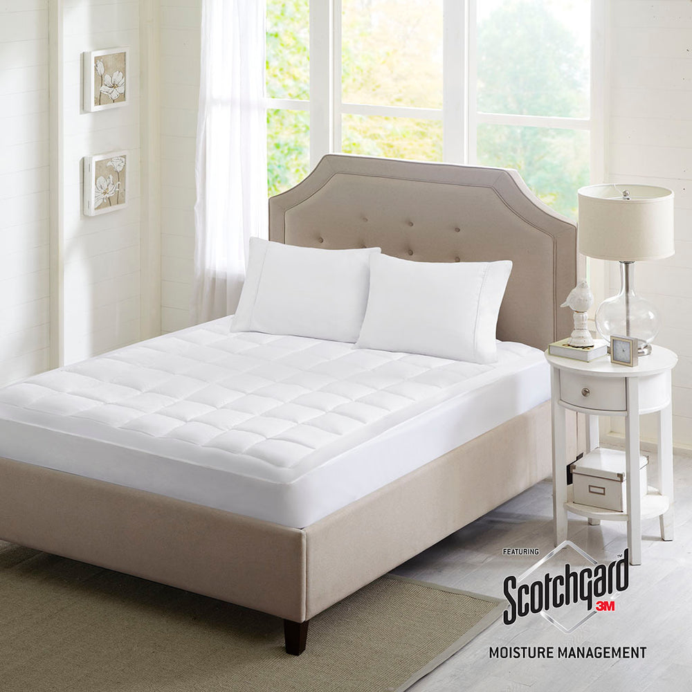 Full 3M Microfiber Mattress Pad Media 6