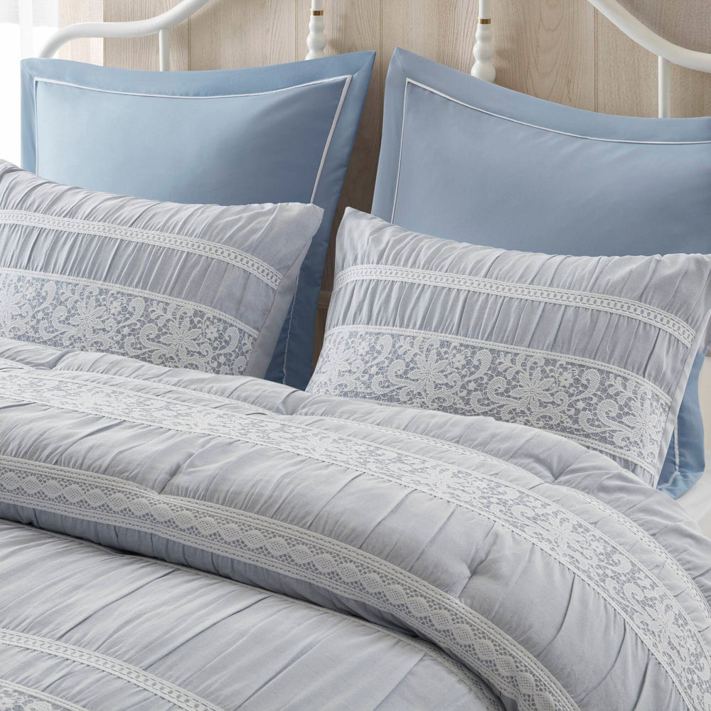 7- Piece Queen Jacquard Comforter Set Media 10