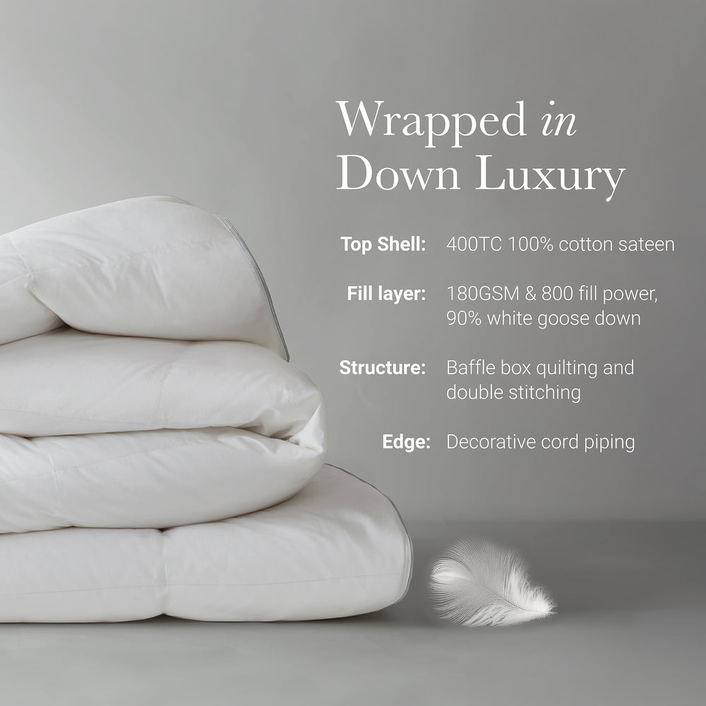 1 PC  King/Cal King 100% Cotton Shell Comforter Media 7