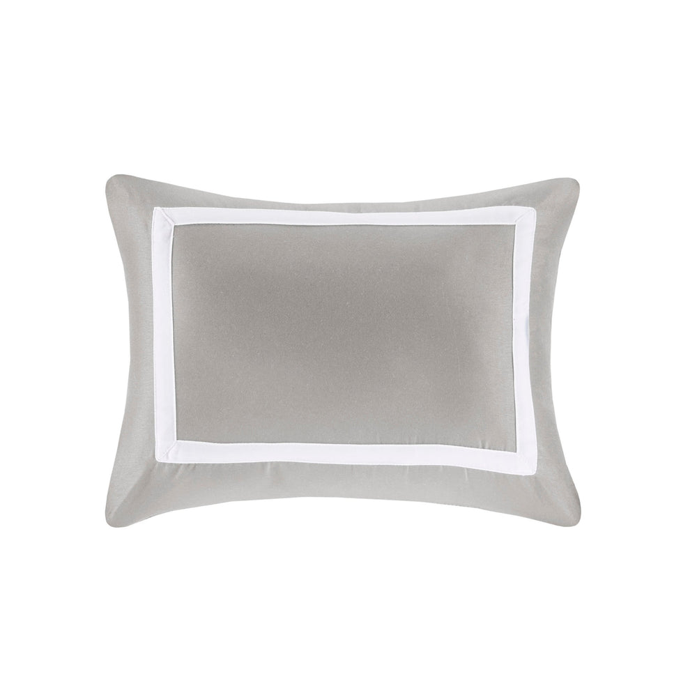 8 Piece Comforter and Quilt Set Collection Grey King/Cal King Media 4