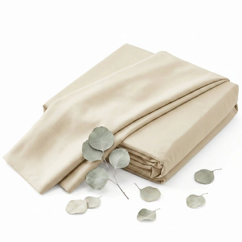 TENCEL Lyocell Sheet Set 4-Piece Moisture-Wicking All-Season Sleep
