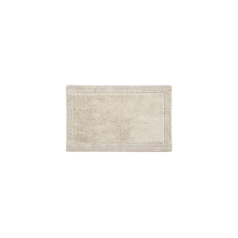 Cotton Bath Rug Reversible 21x34 Natural Living Room Decor Accent