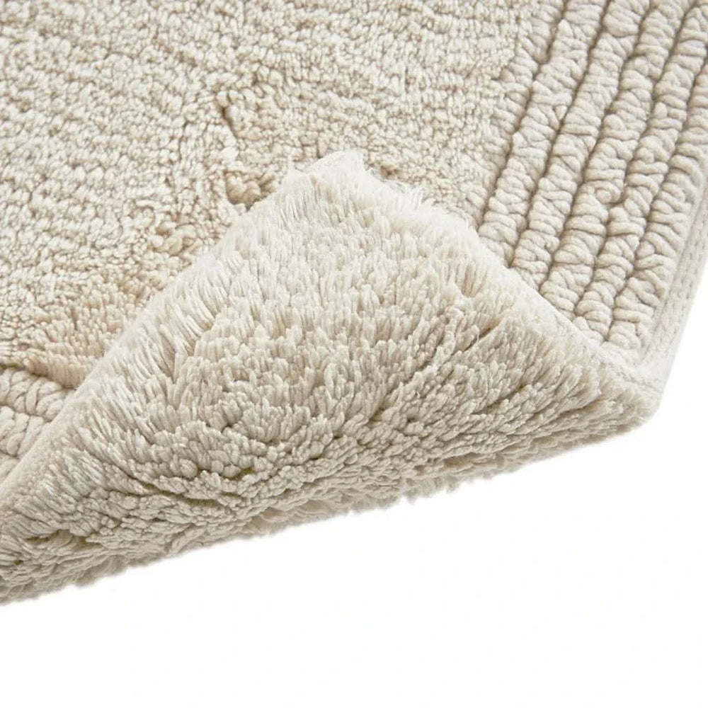 Cotton Bath Rug Heavyweight Natural 72x24 Inch Tufted For Bathroom Use Media 7
