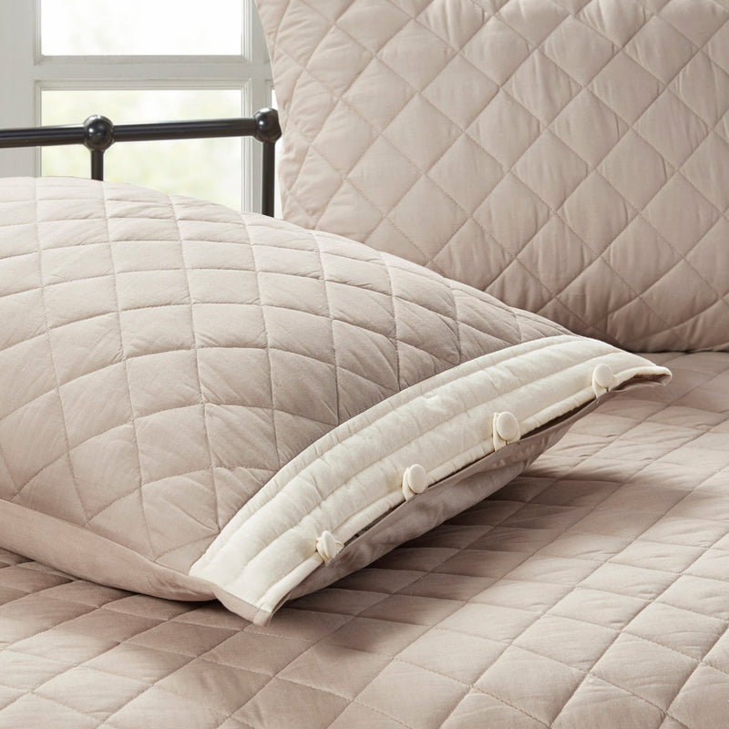 6 Piece Cotton Daybed Cover Set Khaki Daybed