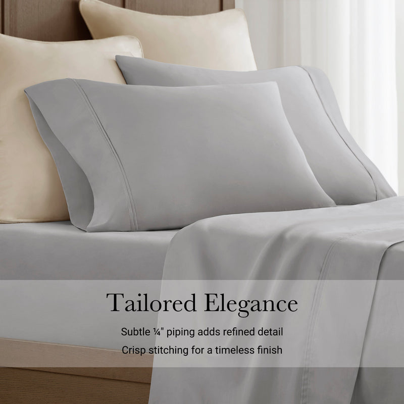 2-Piece Sham Sateen Pillowcase Set