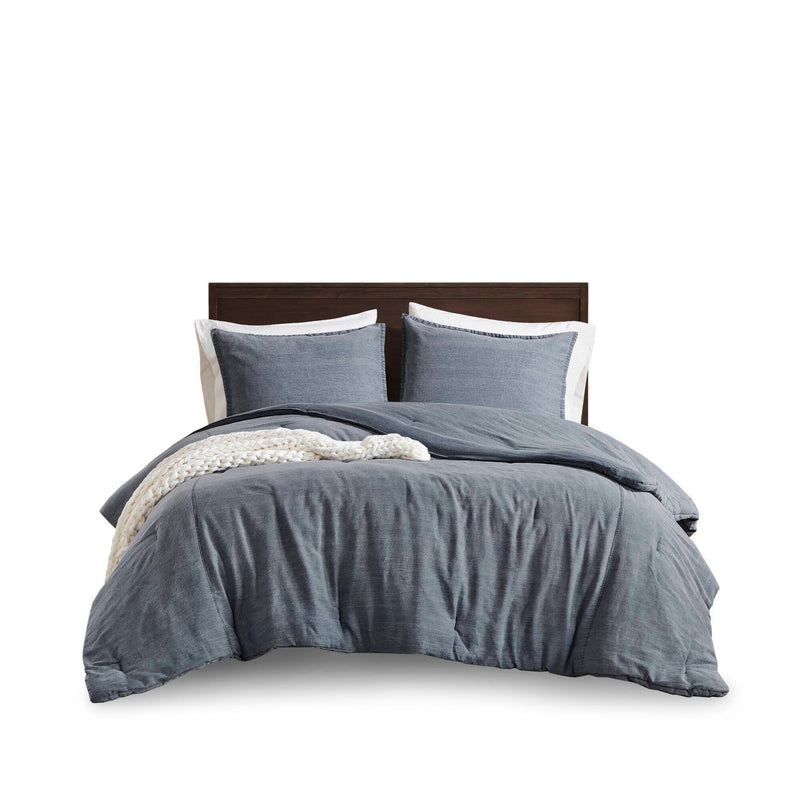 2PCS Twin/Twin XL Twill Washed Comforter Set