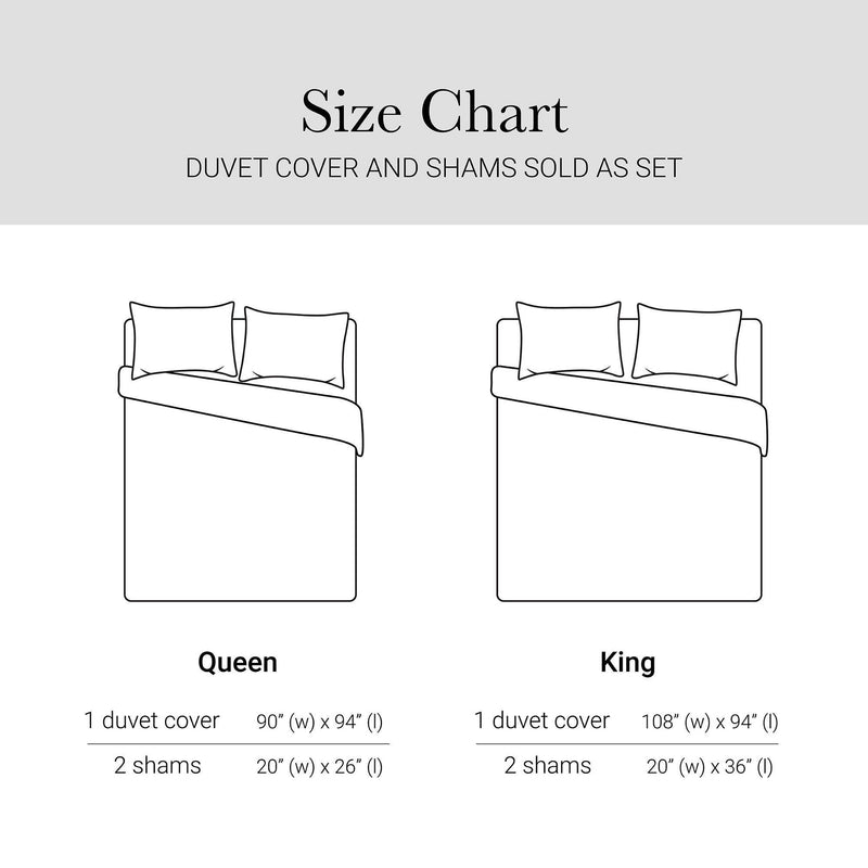 3-Piece Full/Queen 100% Cotton Sateen Duvet Cover Set,Terracotta/Linen