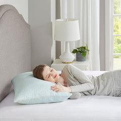 Shredded Memory Foam Pillow with Rayon Blend Cover perspective
