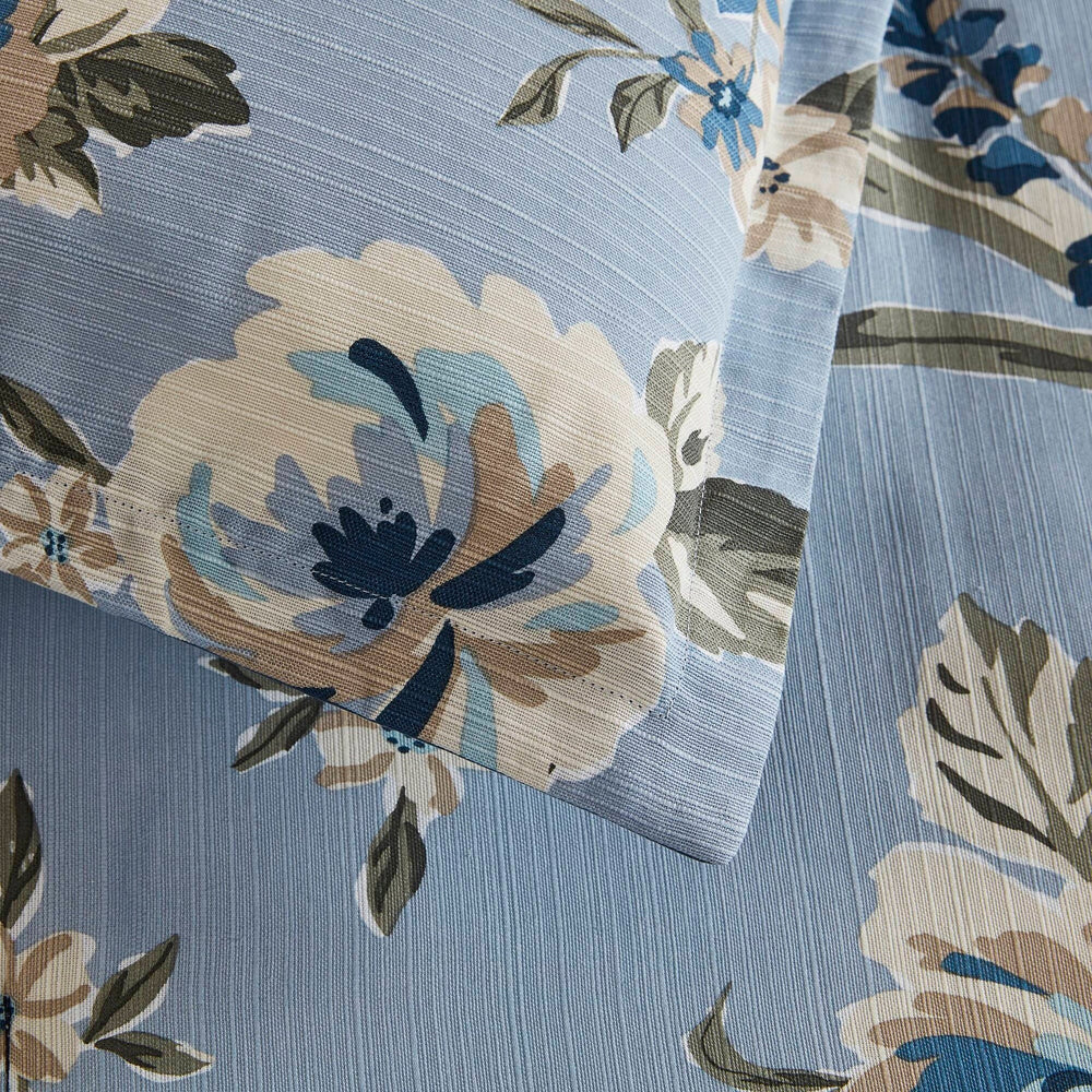 7PCS King Vintage Floral Comforter Set Media 19