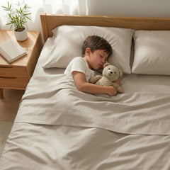 Bamboo Sheet Set Organic Bamboo & Oeko-Tex Certified Soft Sleep Comfort perspective