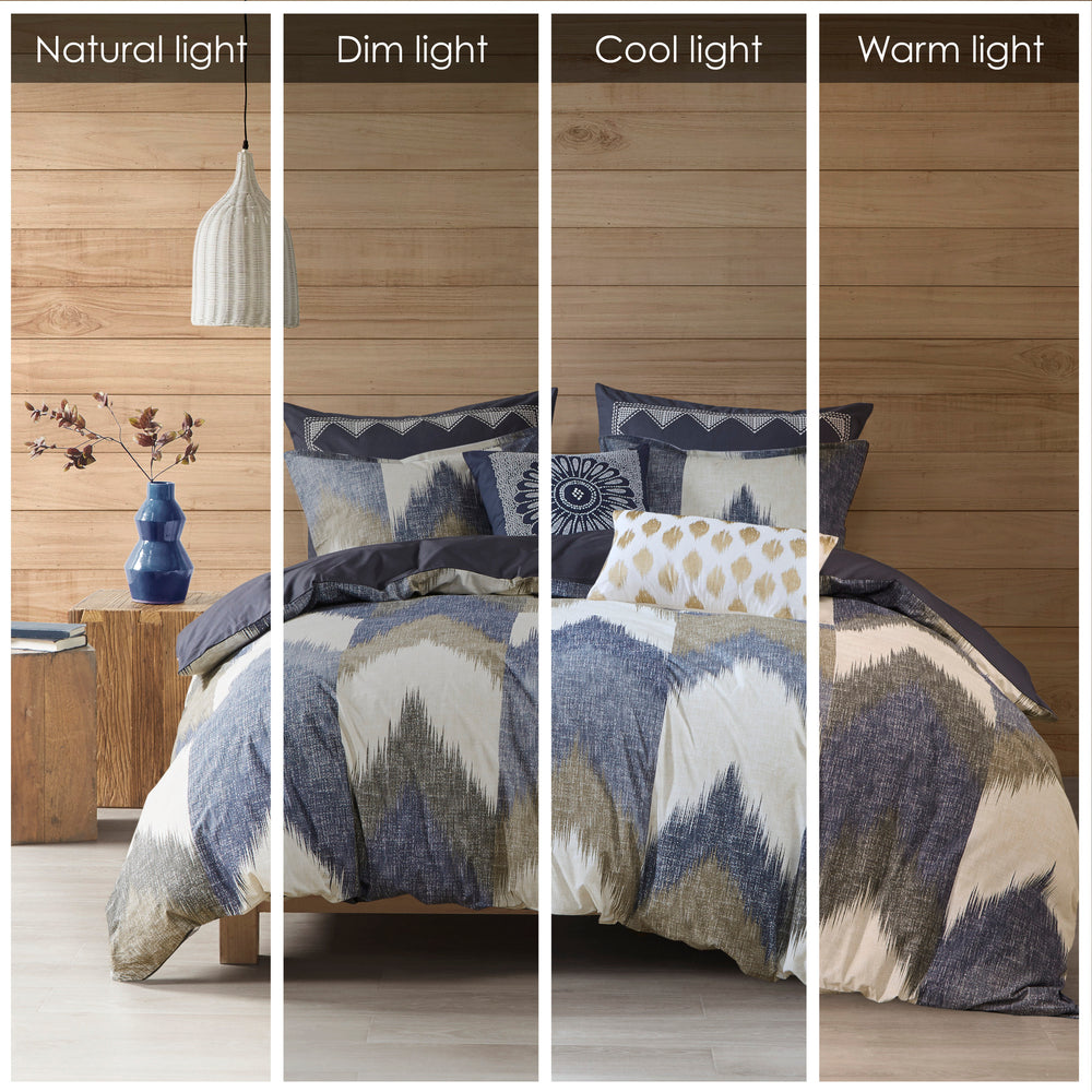 King/Cal King 3 Piece Duvet Cover Mini Set Media 4